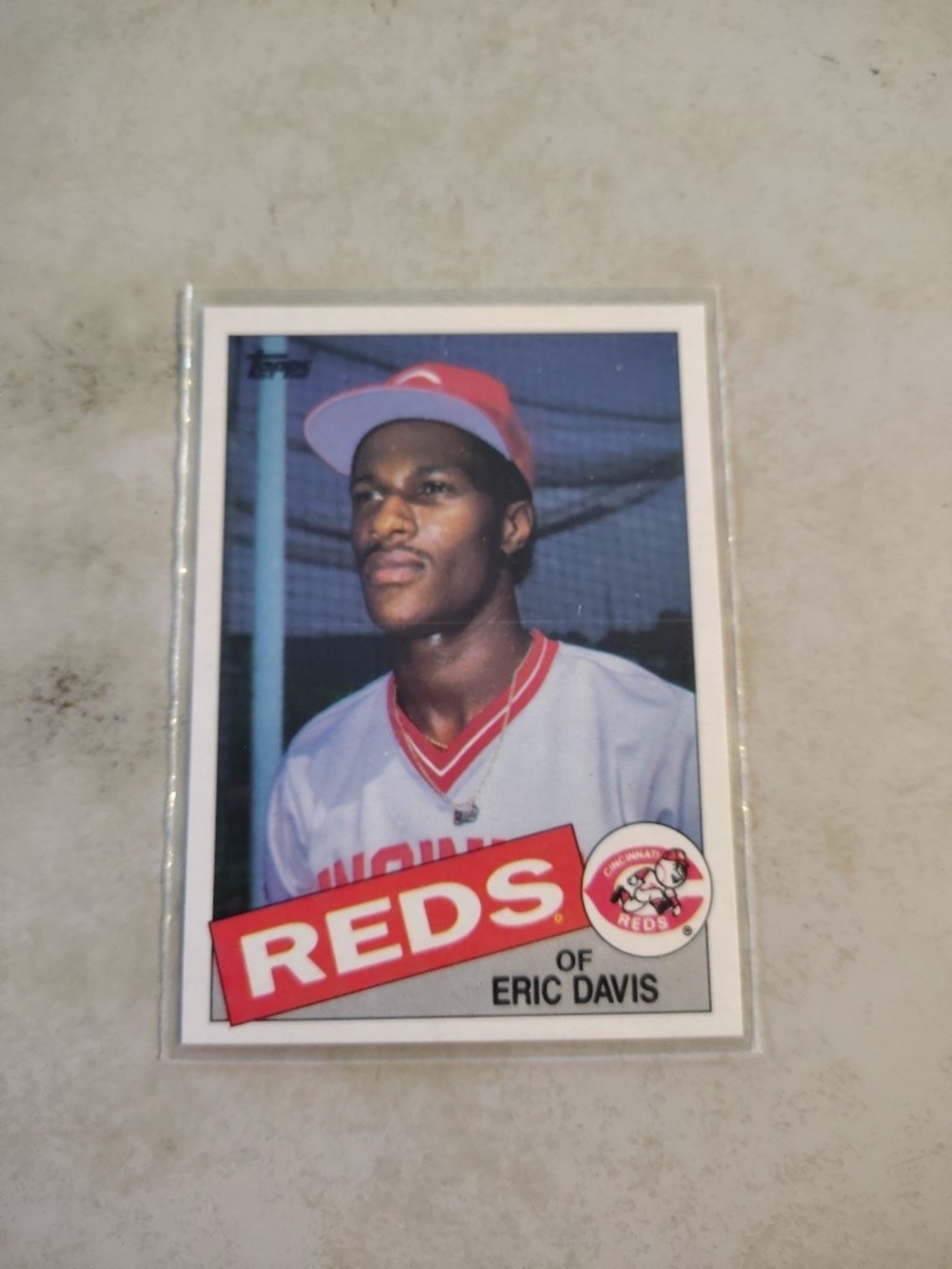 Eric Davis 1985 Topps #627 Rookie Cincinnati Reds RC Baseball Card